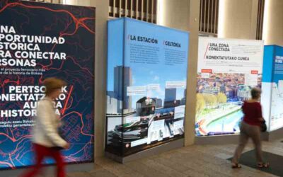 Bilbao acoge una exposición sobre la llegada del AVE a la ciudad