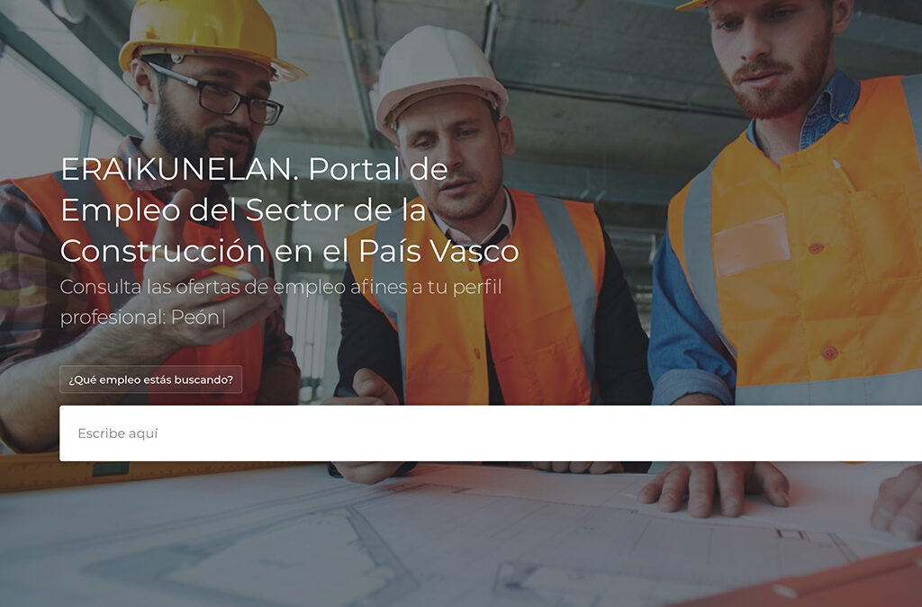 Lanzamiento de EraikuneLan, el nuevo portal de empleo de Eraikune