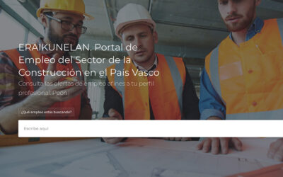 Lanzamiento de EraikuneLan, el nuevo portal de empleo de Eraikune