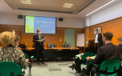 Primera reunión de la Comisión Interdepartamental encargada de desarrollar el Programa Euskadi Next sobre fondos europeos