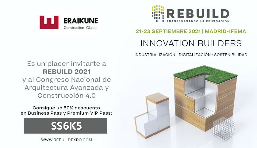 descuento para asistir al Congreso REBUILD