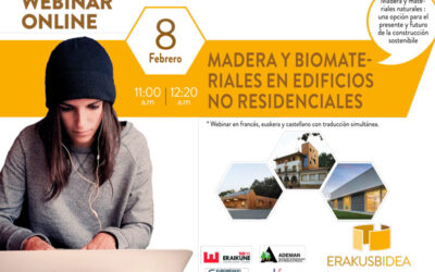 Segundo webinar “Madera y biomateriales en Edificios no Residenciales”