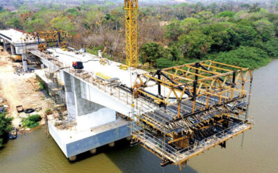 ULMA participa en la construcción de un puente sobre río Cuiabá (Brasil)