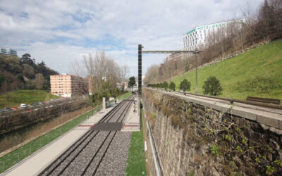 ETS licita la parada de Los Caños de la línea tranviaria Atxuri-Bolueta