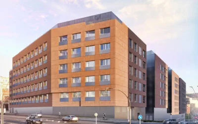 Primera piedra del nuevo edificio de la Facultad de Medicina y Enfermería, diseñado por KREAN