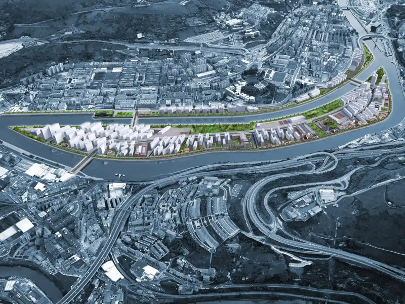 La isla de Zorrotzaurre, ejemplo para toda la UE de “adaptación al cambio climático”