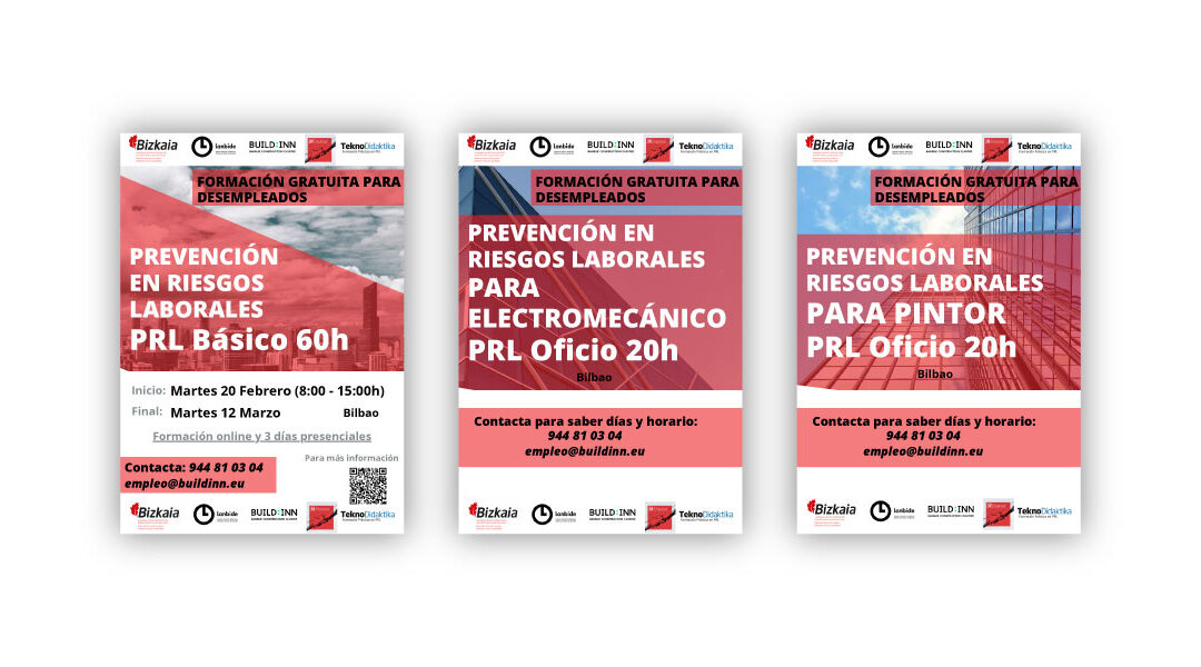 Formación gratuita para desempleados: Prevención en Riesgos Laborales