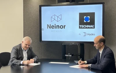 Technal se alía con Neinor Homes para fomentar el aluminio reciclado en sus viviendas