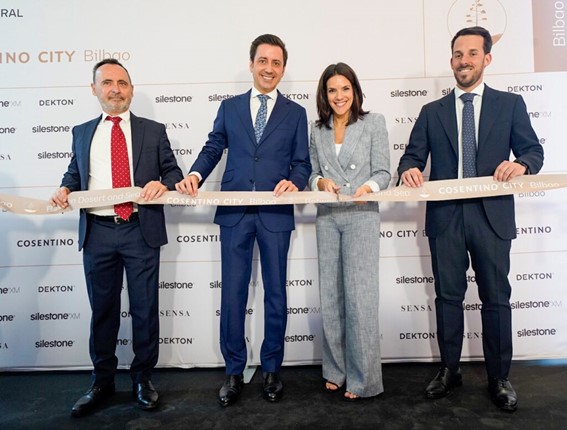 Bilbao se “reviste” con el primer Cosentino City en Euskadi 