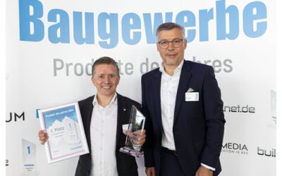 Nuestro innovador encofrado de losa ONADEK recibe el premio Baugewerbe al producto del año en Alemania