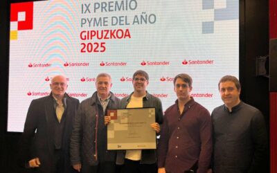 Iparragirre, reconocida en los Premios Pyme del Año 2025 de Gipuzkoa por su compromiso con la formación y el empleo